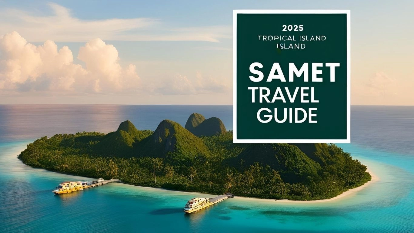 Koh Samet Island Map