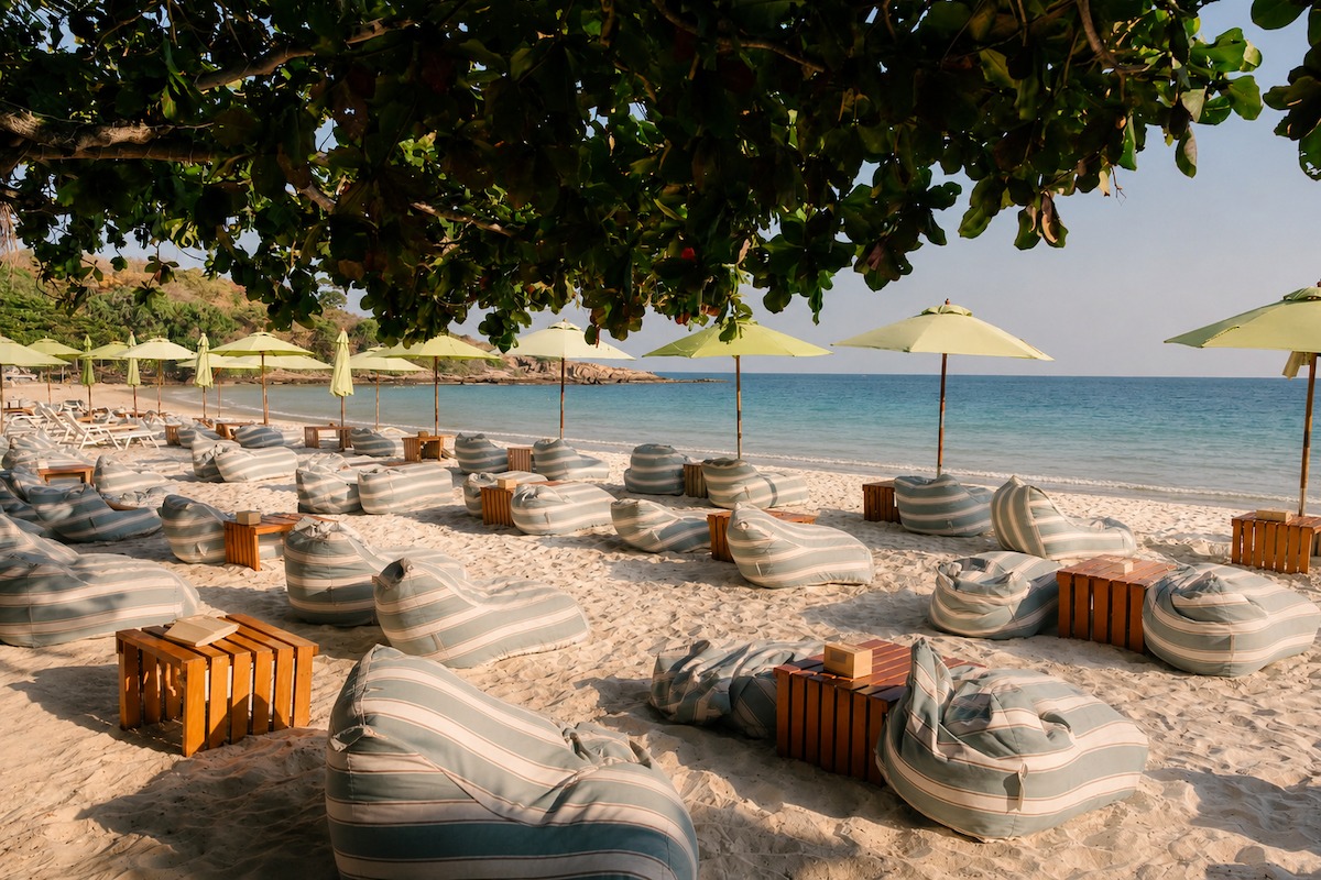 Diamond Beach Resort tropical garden
